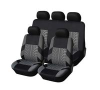 MeKnMoney Housse de siège de Voiture pour Dacia Dokker/Duster/Duster Van/Jogger Extreme/Lodgy 2000-2025, Siege Protections Nonslip Auto Interieur Accessoires,D/Grey