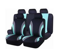 MeKnMoney Housses de Siège de Voiture pour Maserati Levante/Grecale SUV Modena/S/GTS/Trofeo 2016-2025, Protection de siège Confortables Respirant Sieges Accessoire,J/Green Gray