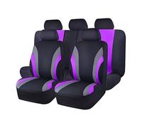MeKnMoney Housses de Siège de Voiture pour Maserati Levante/Grecale SUV Modena/S/GTS/Trofeo 2016-2025, Protection de siège Confortables Respirant Sieges Accessoire, F/Purple