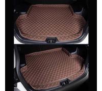 MeKnMoney Voiture Tapis De Coffre pour Audi A5 Sportback 2016-2021 2022 2023 2024, Cuir Doublure de Coffre Housse de Protection Moquettes Accessoires,F/Coffee