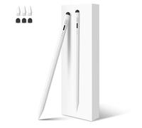 MEKO [2 en 1] Stylo pour iPad, Crayon avec Charge Rapide, rejet de la Paume et sensibilité à l'inclinaison Stylet pour iPad 6-10, Air 3-5ª/13/11", Mini 5/6ª, Pro 11"/12.9"(3-6ª)/13"