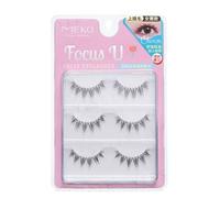 MEKO - Focus U Upper False Eyelashes Girls' Group Style 3 pairs