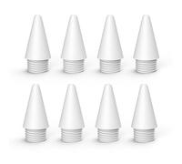 MEKO Lot de 8 embouts de rechange pour stylet iPad à chargement rapide MEKO uniquement