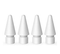 MEKO Pointes de Rechange pour Apple Pencil 1ère et 2ème Génération, Apple Pencil USB-C, Apple Pencil Pro, Lot de 4 Apple Pencil Tips (Blanc)