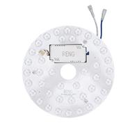 MEKOTRIN 18W Remplacement de Lumière LED du Ventilateur de Plafond, 7,1in Module Circulaire Magnétique de Lumière Plafonnier, 3 Couleur Dimmable Panneau Lumineux, Kit de Rétrofixation d'Éclairage