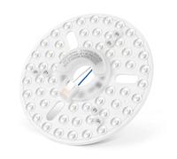 MEKOTRIN 24W Remplacement de Lumière LED du Ventilateur de Plafond, 6,3in Module Circulaire Magnétique de Lumière Plafonnier, 3 Couleur Dimmable Panneau Lumineux, Kit de Rétrofixation d'Éclairage