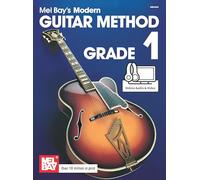 Mel bay's modern guitar method: grade 1 (book/online media) +telechargement