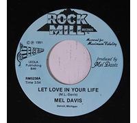 MEL DAVIS - let love in your life / wacky world 45 rpm single