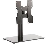 Meliconi Stand 100-200 Support TV de Table Cache de câbles, Convient pour TV avec VESA 50-75-100-200 mm