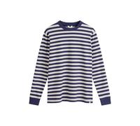 MELA T-Shirt 'TEJAS' bleu foncé / blanc, Taille L