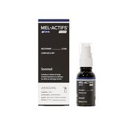 Melactifs Flash - Complement Alimentaire Melatonine 1,9 mg - Vitamine B6, Glycine - Format Spray - Aragan - 20ml