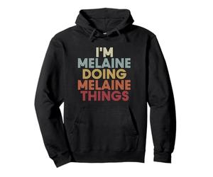 Melaine Name Melaine Personalized Name First Given Sweat à Capuche