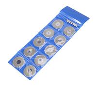 melairo 10Pcs Accessoires 35Mm Disque De Coupe À Diamant Pour Disque De Roue De Meule En Métal Mini Scie Circulaire Pour Outil Rotatif De Forage