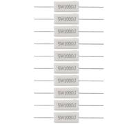 melairo 10x Resistances de ciment en ceramiquede de enroule de 100 ohms 5W Watt 5%