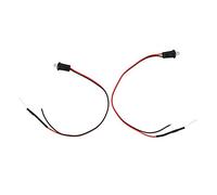 melairo 12V Mannequin Clignotant Fausse Alarme de Voiture Tiret Mont LED Lumière (Rouge)