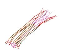 melairo 9Pcs Bracelets Bresiliens Tresse a La Main Ethnique Multicolore # 4