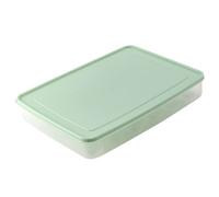 melairo Boite a Oeufs en Plastique Boite de Rangement d'oeufs de Cuisine 24 Grille Porte-Oeufs Empilable congelateur Stockage organisateurs conteneur de Stockage d'oeufs Vert
