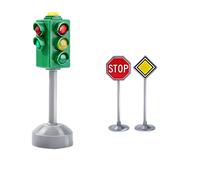 melairo Mini Bloc de Feux de Signalisation de Panneaux de Signalisation avec Son LED ModèLe de Feux de Signalisation de SéCurité pour Enfants de Feux de Signalisation pour Enfants