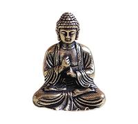 melairo Mini Statue de Statue de en Bronze Bouddhisme Chinois Pur Cuivre Bronze Statue de Sakyamuni