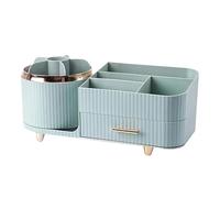 melairo Organisateur de Maquillage Rotatif à 360° avec Tiroirs - Vitrine Cosmétique de Grande Capacité pour Soins de la Peau, Pinceaux, Fard à Paupières et Rouge à Lèvres