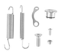 melairo Parking Rack de Motocross Kickstand Support LatéRal Kit de Ressort pour SXF EXCF XCF XCW XCFWSix Jours TPI 125 150 200 250 300 350 450 500 2017-2019