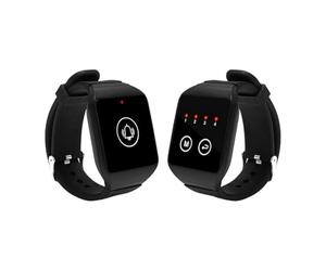 melairo Récepteur de Montre Sans pour Serveur, Appel de Restaurant, Téléavertisseur pour Maison, Café, Dentiste, Bureau, Conférence Téléphonique