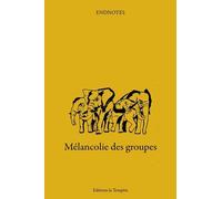 Mélancolie des groupes