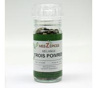 Mélange 3 poivres - Moulin rechargeable 45 g