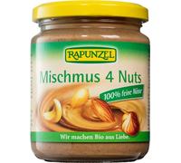 MÉLANGE 4 NUTS CRÈME DE NOIX250 g - RAPUNZEL