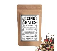 Mélange 5 Baies | Poivre Cinq Baies Production Artisanale France Tradition Nature (100 g)