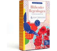 Mélange Arc-En-Ciel De Fleurs-6 Mélanges Pollinisés Naturellement-Spectaculaires Et Colorés-Kit De Graines Pour Débutants,Idéal Comme Petit Cadeau Ou Pour Un Usage Personnel