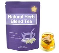 Mélange De 7 Herbes Avec Dattes Rouges Et Mûres - 30 Infusions Quotidiennes De Plantes, Arôme Naturel De Fruits, 10 Minutes D'infusion(1pcs)