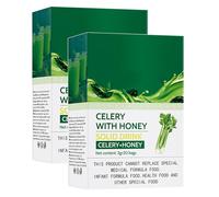 Mélange De Boisson Au Miel De Céleri En Poudre, Mélange De Jus De Légumes, Sachets Instantanés À Portion Unique For Smoothies Et Boissons, 20 Pièces(2pcs)