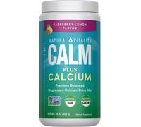 Mélange de boissons magnésium-calcium CALM, framboise-citron, 16 oz 454 g liv...