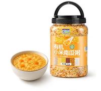 Mélange De Bouillie Citrouille Et Millet En Conserve 950 G - Grains Pré-mélangés, Sans Trempage, Petit-déjeuner Collation Faciles À Cuisiner, Douceur Naturelle, Format Familial
