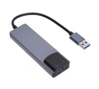 Mélange de Cartes Sonores Stéréo Externe, 5.1 7.1 Adaptateur Audio USB de Canal, Réduction du Bruit Adaptateur de Carte Son USB pour Ordinateur Portable PC Desktop 98 ME 2000 X P