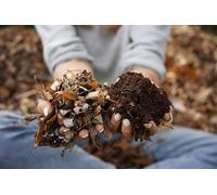 Mélange de compost biologique de qualité supérieure, mélange de feuilles et de terre, engrais naturel pour plantes et légumes d'extérieur