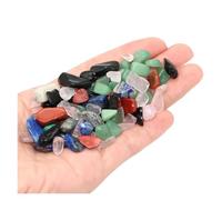 Mélange de copeaux de cristal de Quartz, roche, gravier, spécimen d'aquarium, décor d'aquarium, pierres naturelles tombées et minéraux Pour Aquarium En Pot(Color1,50g)