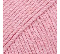 Drops Pelote de coton mélangé pour tricot et crochet, 3-léger peigné, poids DK, 51 g, 100 m par pelote, 41 rose pivoine