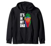 Mélange de Drapeaux érythréens et éthiopiens ADN Heritage Sweat à Capuche