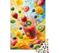 Mélange de Fruits 1000 Pièces Mini Puzzle pour Adultes | 70x50cm Carton Décor Maison Coupe Précise Cadeau Anniversaire Relaxation