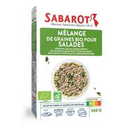 Mélange de graines bio pour salades paquet de 500g Sabarot