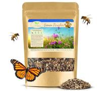 Mélange de Graines de Fleurs Magic of Nature - Paradis des Abeilles - 800 g pour 150 à 250 m²- Facile à utiliser - Prairie fleurie pour abeilles