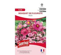 Mélange de graines de fleurs roses