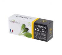 Mélange de graines - VÉRITABLE - Lingot moutarde rouge bio - Moins de 1 kg - Potager d'intérieur - Semences bio