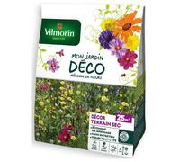 Mélange de graines - Vilmorin - Terrain sec - 25m² - Fleurs rustiques - Économique en arrosage