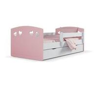 Mélange de lit de poudre julia sans tiroir, sans matelas 140/80