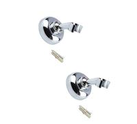 Mélange de métal puissant, modifiable support de pommeau de douche, intégration continue, serrage sûr, support mural de salle de bain, support de pommeau de douche moderne en métal