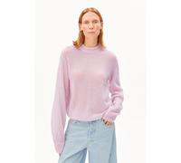 MÉLANGE DE MOHAIR PULL EN MAILLE | mélange de laine et de mohair - rose (XS)