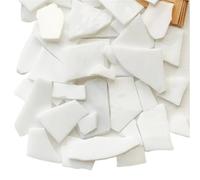 Mélange de mosaïque de verre de cristal, 100g Mica Mosaic Tiles Irregular DIY Craft Multicolor Glass Materials Home Decoration(Color-09)